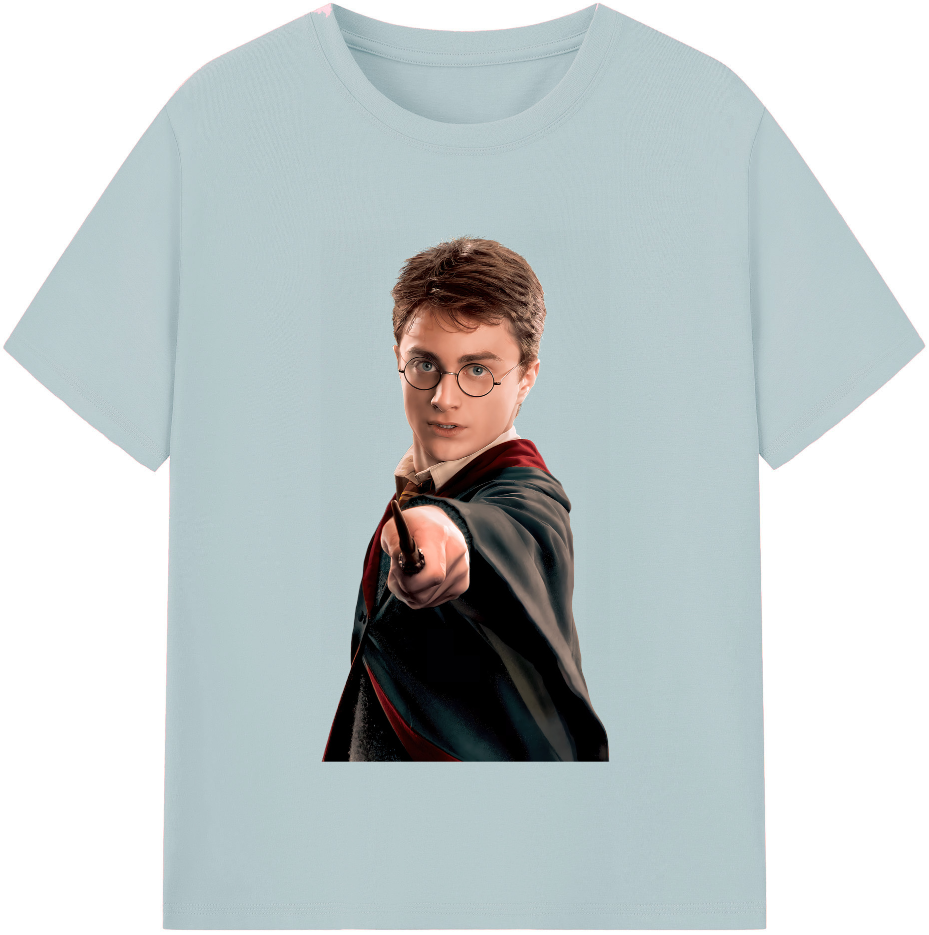 （画像用） Harry Potter ハリー・ポッターシリーズ 綿100％半袖Tシャツ（フロントプリント）